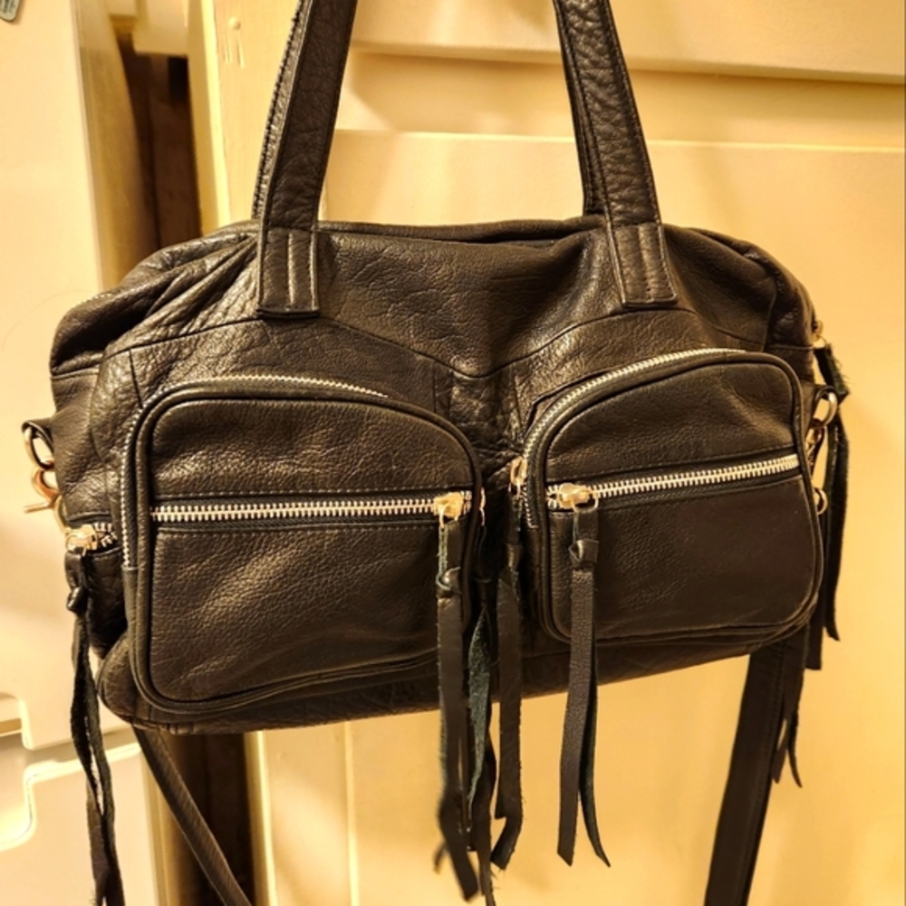 Day and‎ Mood leather bag